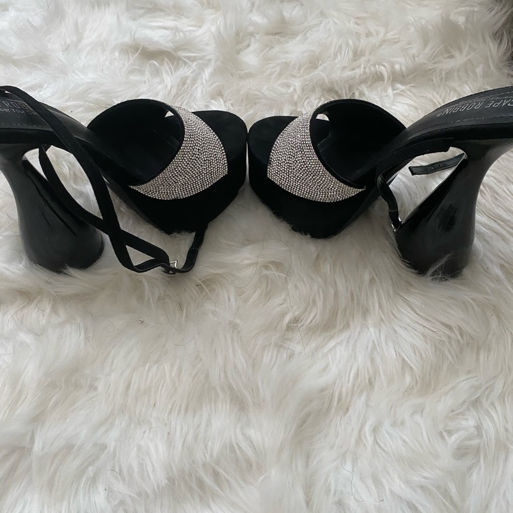 Lolla Rhinestone Platform Heels - image 4